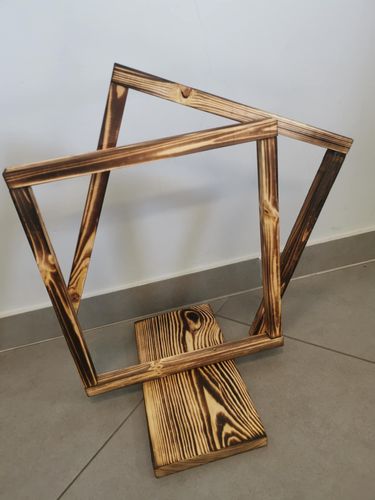 Podstawa Baza Drewniana Konstrukcja do kompozycji florystycznych Dekor nr9 na Arena.pl