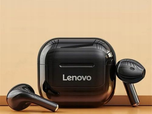 SŁUCHAWKI BEZPRZEWODOWE LENOVO LP40 z MIKROFONEM TWS ORYGINALNE STACJA PRO na Arena.pl
