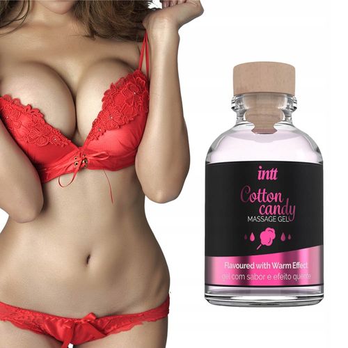 Żel do masażu erotycznego, w słoiczku 30 ml. Zapach waty cukrowej. na Arena.pl