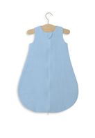 Muślinowy śpiworek dla dzieci zaokrąglony S 0-6 mcy letni TOG 1.0 - blue