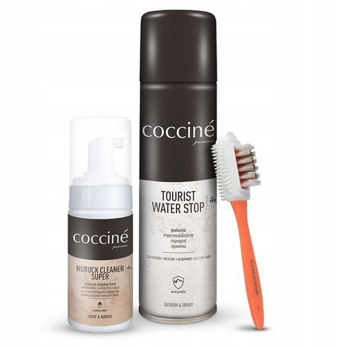 ZESTAW Do Czyszczenia Impregnacji Do Butów Zamszu Nubuku CLEANER Coccine na Arena.pl
