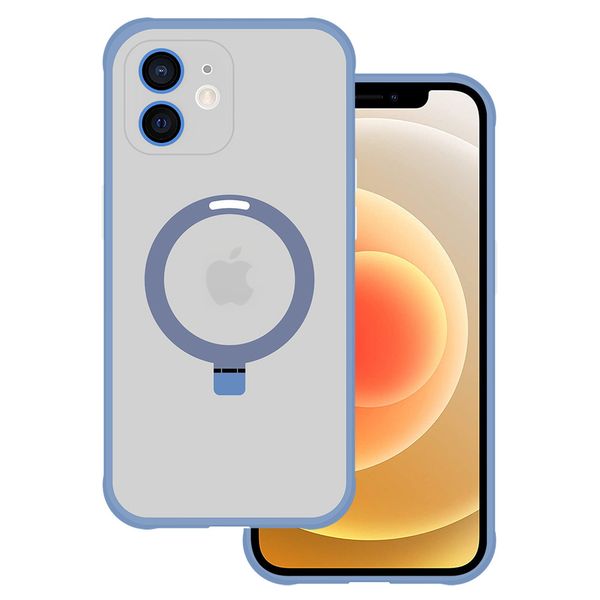 Tel Protect Magical Magsafe Stand Case do Iphone 12 niebieski zdjęcie 1