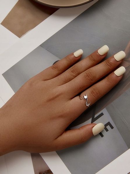 PIERŚCIONEK OTWARTY SREBRNY KOT KOTEK SREBRO 925 zdjęcie 2