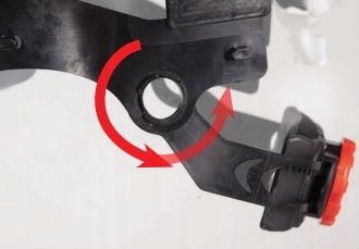 KASK OCHRONNY HEŁM WENTYLOWANY Z OKULARAMI BIAŁY KASK BUDOWLANY BHP LEKKI na Arena.pl