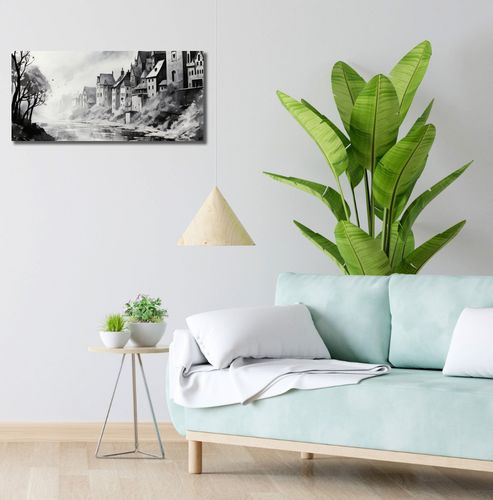 Obraz 70x30cm Mglisty Refleks na Arena.pl