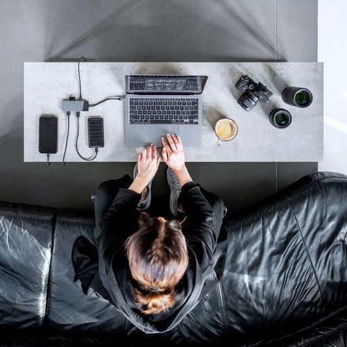 HUB USB-C 7w1 GC Connect PD 85W ADAPTER 3x USB 3.1, HDMI 4K, USB C, SD, TF na Arena.pl