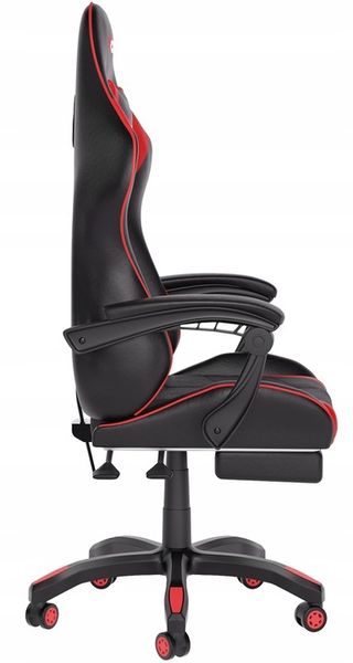 FOTEL GAMINGOWY CYBER CHAIRS X-POWER RED - BIUROWY zdjęcie 10