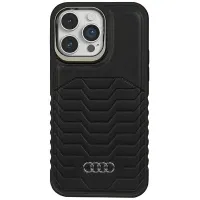audi synthetic leather magsafe iphone 14 pro 6.1 czarny/black