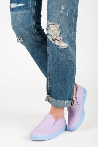 FIOLETOWE SLIPONY Rozmiar - 37 na Arena.pl