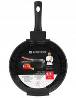 Rondel Ambition PRIA 2,3 l CZARNY czarna rączka 20 cm