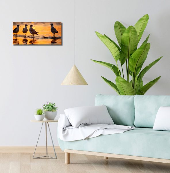 Obraz 50x20cm Mewia Gawęda zdjęcie 2