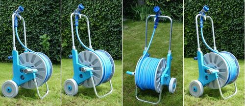 WÓZEK ALU WĄŻ OGRODOWY 6-WARSTWOWY NIESKRĘCAJĄCY SIĘ 1/2" 50 M BEST POLSKA na Arena.pl