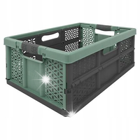 Skrzynka Fold`n`Box składana plastikowa zielona