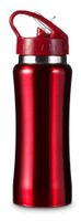 Butelka sportowa 600 ml V4656-05 Czerwony