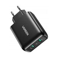 UGREEN SZYBKA ŁADOWARKA SIECIOWA ZASILACZ KOSTKA 2X USB A FCP PD QC 3.0 18W