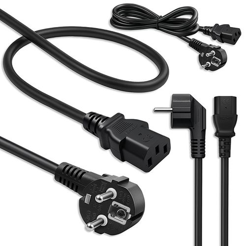 Kabel zasilający Schuko-IEC C13 2m Cu na Arena.pl