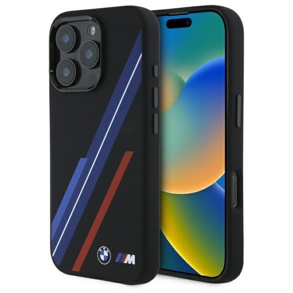 Etui BMW do iPhone 16 Pro Max 6.9"", Czarny MagSafe zdjęcie 1