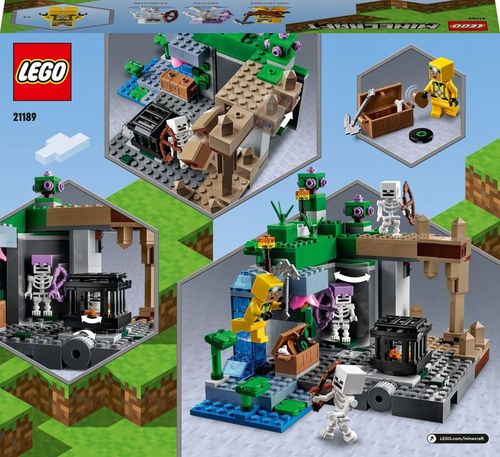 LEGO Minecraft Loch szkieletów 21189 na Arena.pl