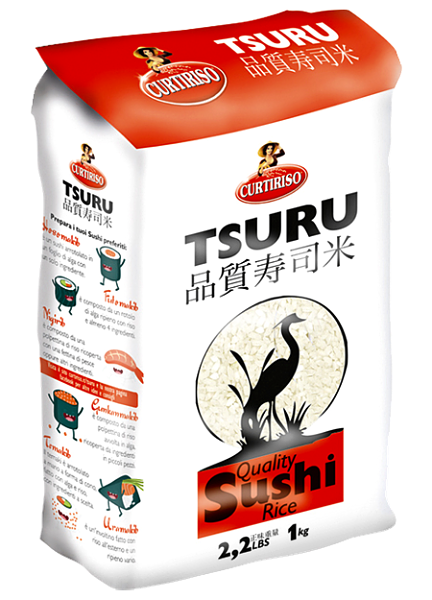 Ryż do sushi Tsuru 1kg - Curtiriso zdjęcie 1
