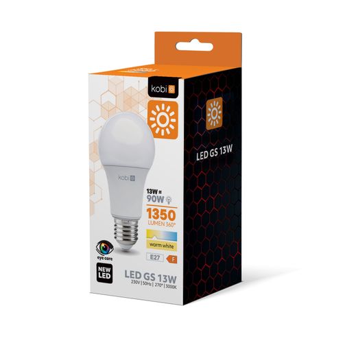 żarówka led gs 13w e27 3000k kobi na Arena.pl