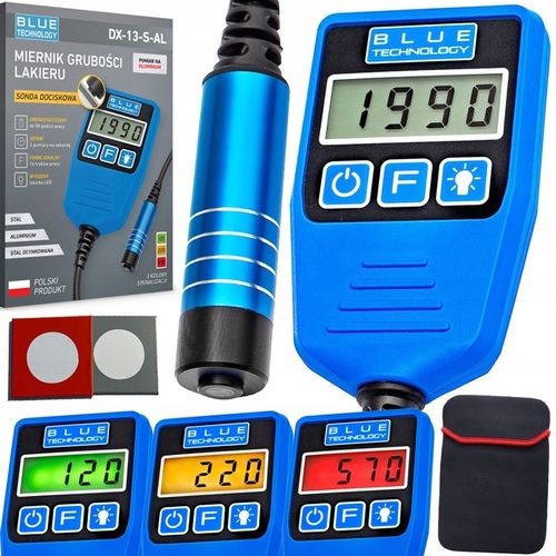 Miernik grubości lakieru Czujnik Tester DX-13-S-AL Stali Aluminium POLSKI na Arena.pl