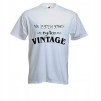 ŚMIESZNA KOSZULKA T-shirt prezent NIE JESTEM STARY