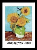 Plakat 13x18cm Design Vase, Van Gogh Vintage do Salonu