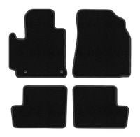 Dywaniki welurowe BASIC czarne Toyota RAV4 II 2WD 2001-2005 5-drzwi