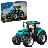 LEGO City Traktor niebieski Turkusowy ciągnik rolniczy 60498