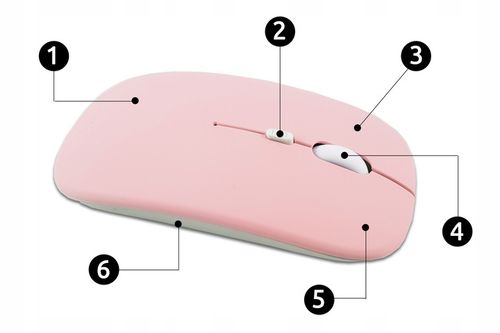 MYSZKA KOMPUTEROWA BEZPRZEWODOWA BLUETOOTH CICHA MYSZ OPTYCZNA na Arena.pl