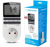 PROGRAMATOR CZASOWY WŁĄCZNIK WYŁĄCZNIK LCD CYFROWY TIMER HARMONOGRAM