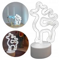 Ozdoba świąteczna RENIFER Neon LED lampka nocna do restauracji
