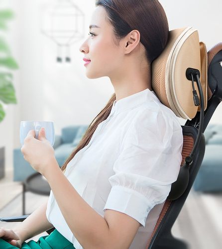 Poduszka masująca shiatsu masażer do karku pleców brzucha ud stóp na Arena.pl