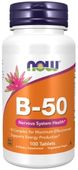 NOW FOODS B-50 100 tabletek