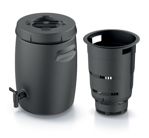 Zbiornik na nawóz, kompost Pojemnik do wytwarzania nawozu COMBIOLIQ 25l + kranik na Arena.pl