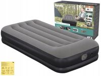Materac Dmuchany Jednoosobowy Łóżko do Spania z Pompką USB Bestway
