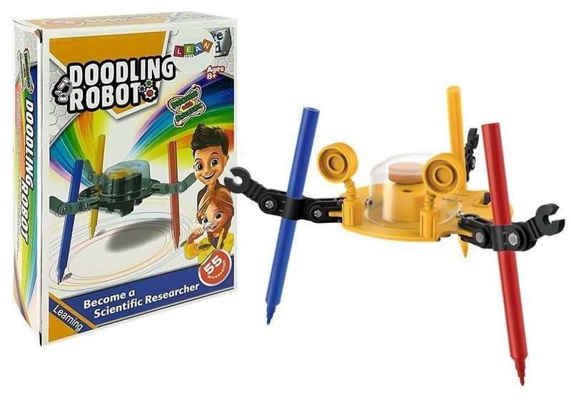 Edukacyjny Robot Rysujący Okręgi DIY zdjęcie 1