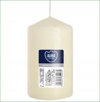 Świeca walec BISPOL Aura 30H 10CM wys. SW60/100 ECRU 30 godzin