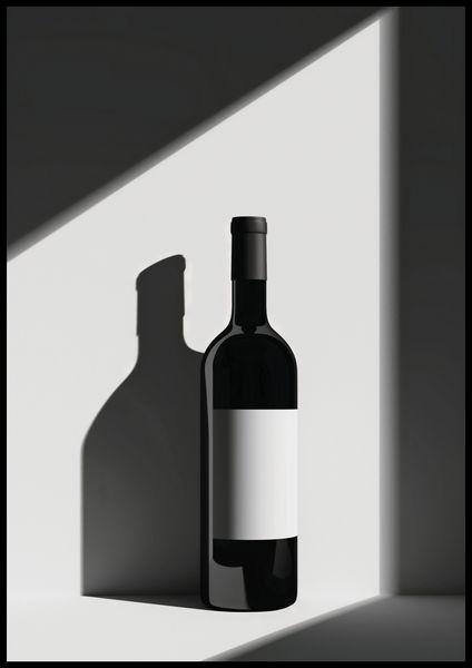 Plakat 70x100cm Butla Wina zdjęcie 2