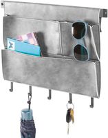 wieszak ścienny organizer na klucze listy szary