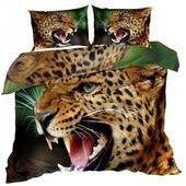 Pościel 3D satyna bawełniana 140x200cm GEPARD