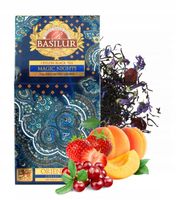 Basilur MAGIC NIGHTS herbata czarna liściasta TRUSKAWKA MORELA ANANAS 100g