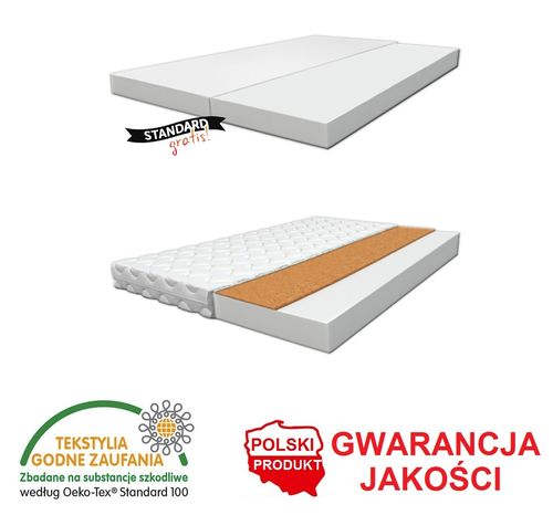 Łóżko dziecięce LEO 160x70 biało-sonoma na Arena.pl