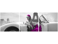 90 80CM OBRAZ T3 ELEM FIOLETOWA KREACJA DRUK ŚCIENNY