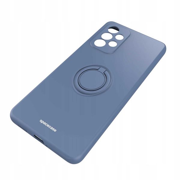 Spacecase Silicone Ring Galaxy A53 5G Blue zdjęcie 4