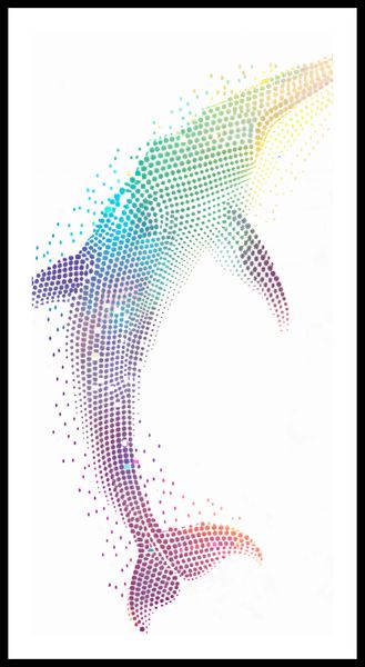 Plakat 50x100cm Spektrum Oceanu zdjęcie 3