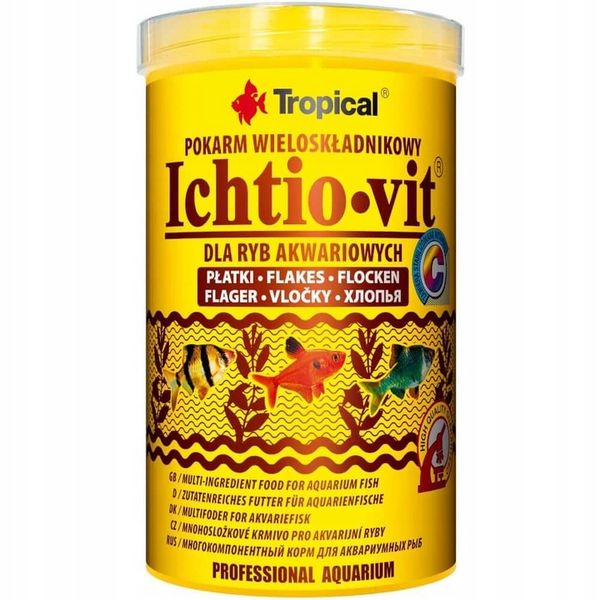 Tropical ICHTIO-VIT 1000ml - podstawowy pokarm !!! zdjęcie 1