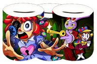 Skarbonka Ceramiczna The Amazing Digital Circus - Niesamowity cyfrowy cyrk