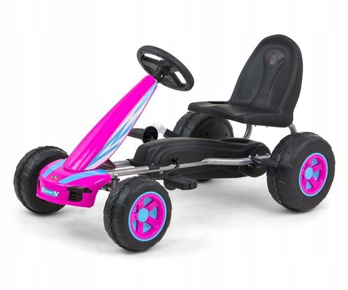 Gokart na pedały Milly Mally Viper Pink na Arena.pl