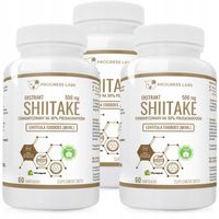 SHIITAKE 500mg Ekstrakt 30% Odporność stres Vege